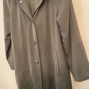 London Fog Classic Gray Trench Coat